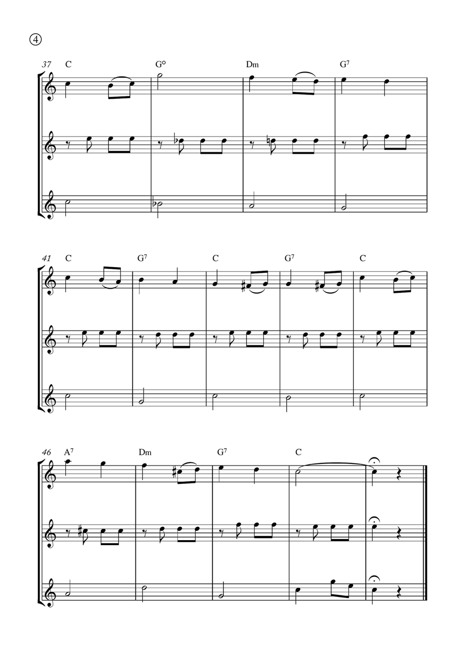Melody in F Melody in F Chamber Music scores gallery preview page 4
