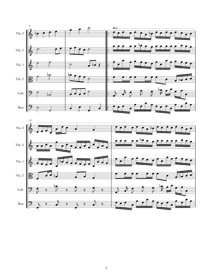 The Magician The Magician String Orchestra scores gallery preview page 2