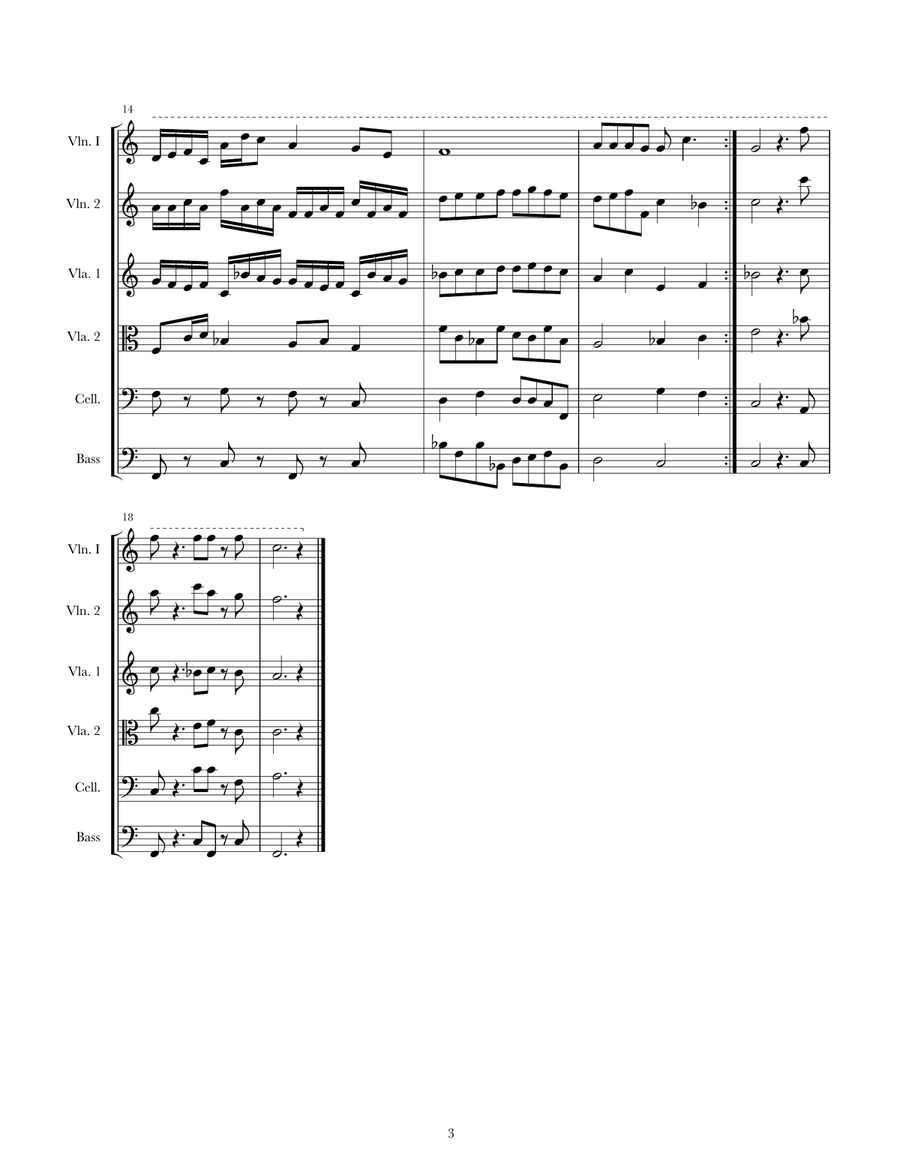 The Magician The Magician String Orchestra scores gallery preview page 3