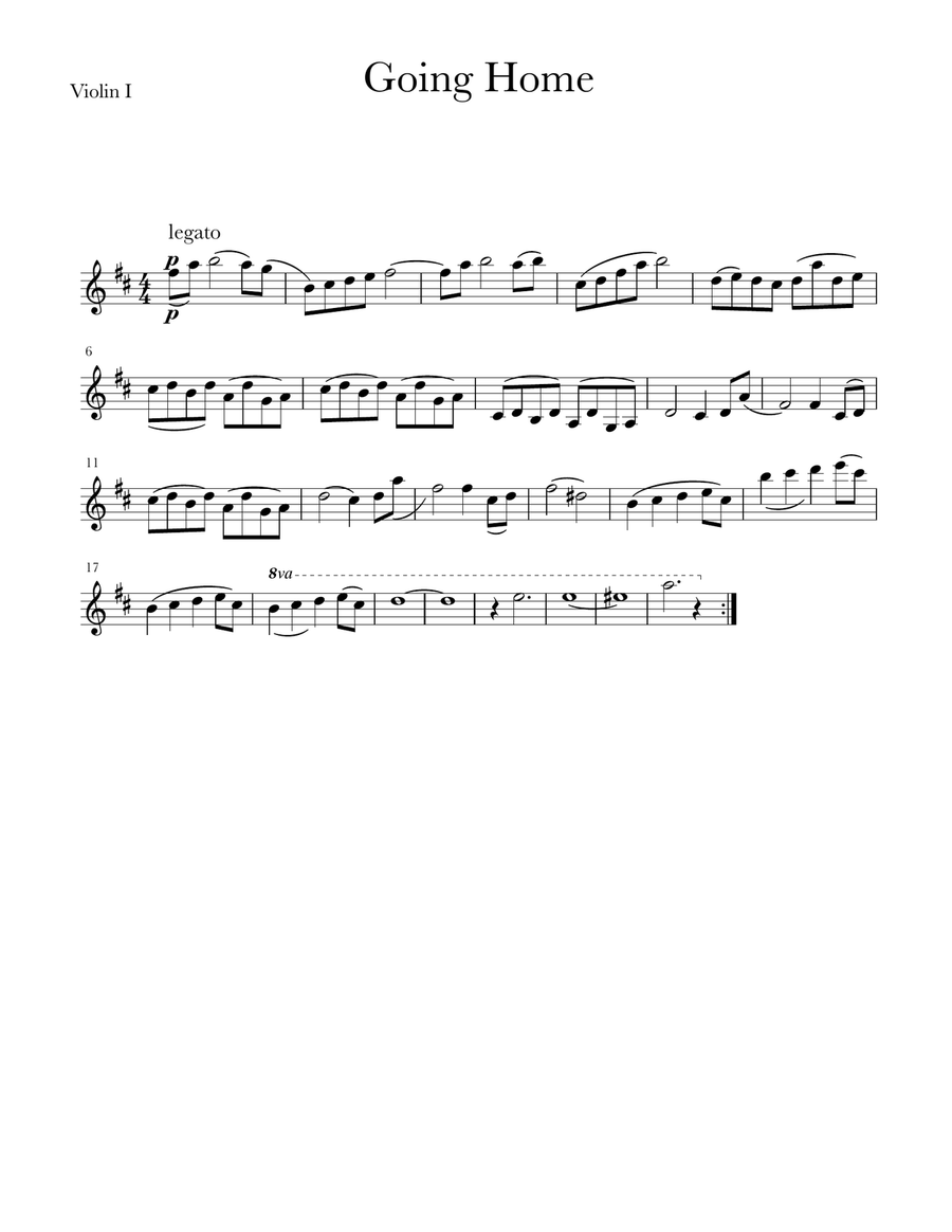 Going Home Going Home String Orchestra scores gallery preview page 3