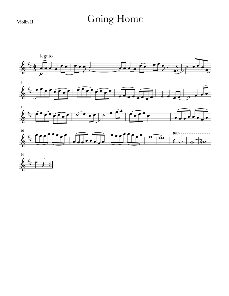 Going Home Going Home String Orchestra scores gallery preview page 4