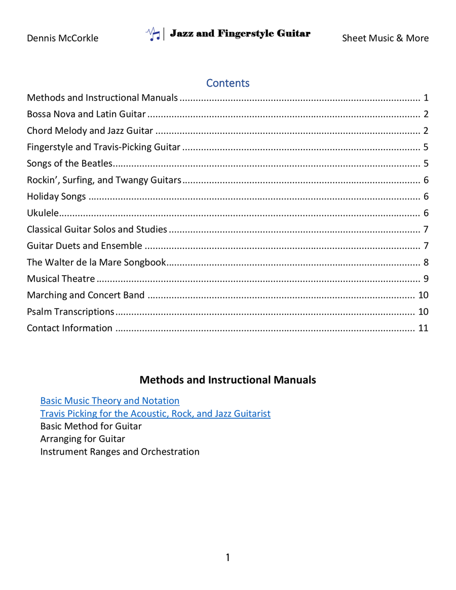 Passing Through Passing Through Electric Guitar scores gallery preview page 4