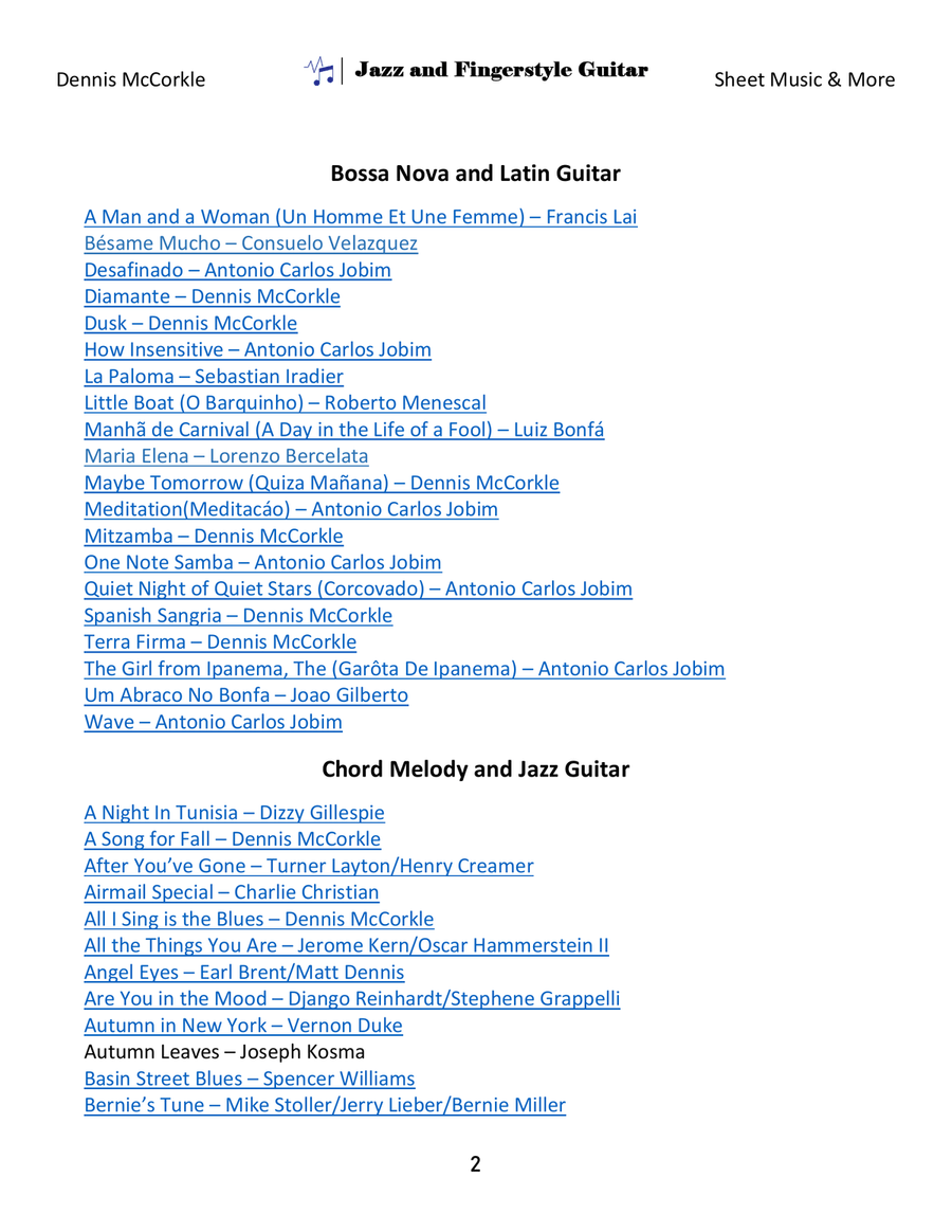 Passing Through Passing Through Electric Guitar scores gallery preview page 5