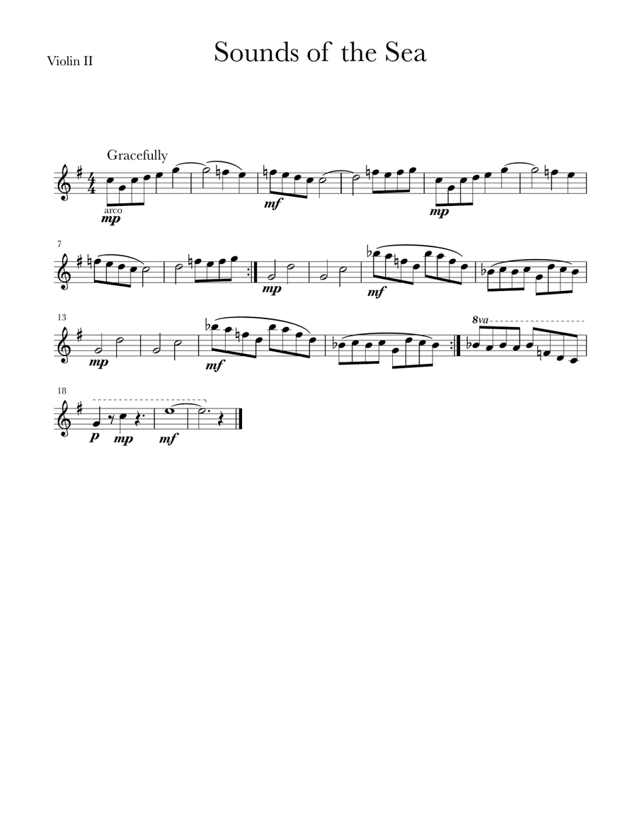 Sounds of the Sea Sounds of the Sea String Orchestra scores gallery preview page 4