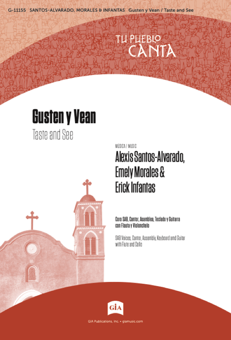 Gusten y Vean / Taste and See - Instrument edition Flute scores gallery preview page 1