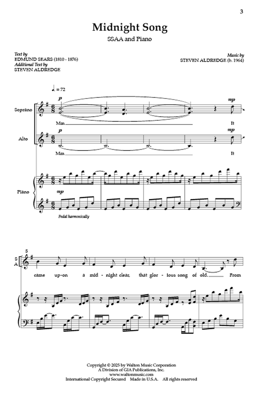 Midnight Song Midnight Song SSAA scores gallery preview page 2
