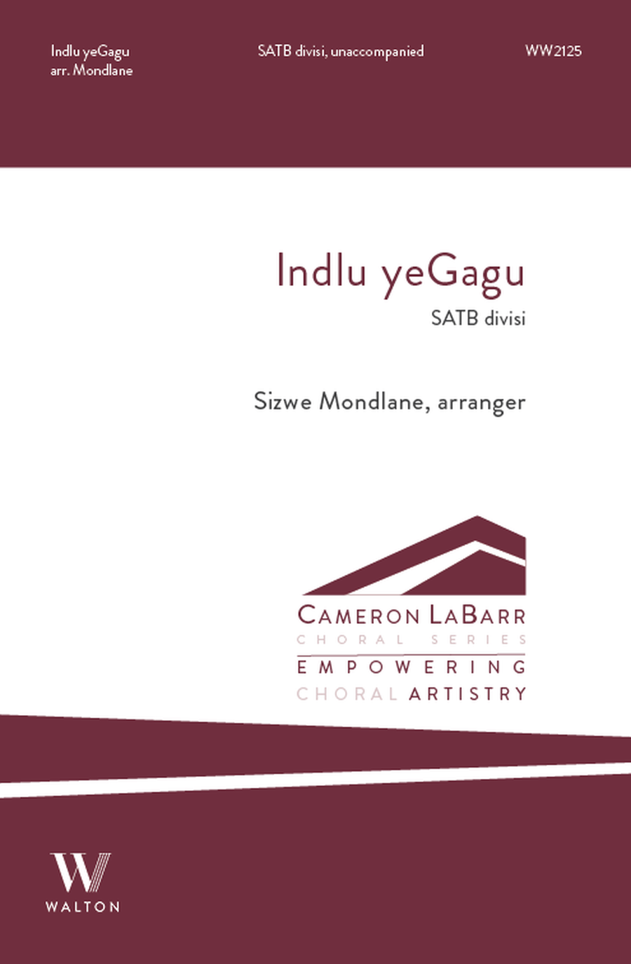 Indlu yeGagu Indlu yeGagu SSAATTBB scores gallery preview page 1
