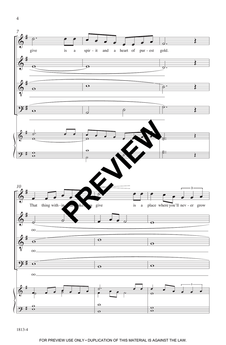 That Thing Within That Thing Within 4-Part scores gallery preview page 4
