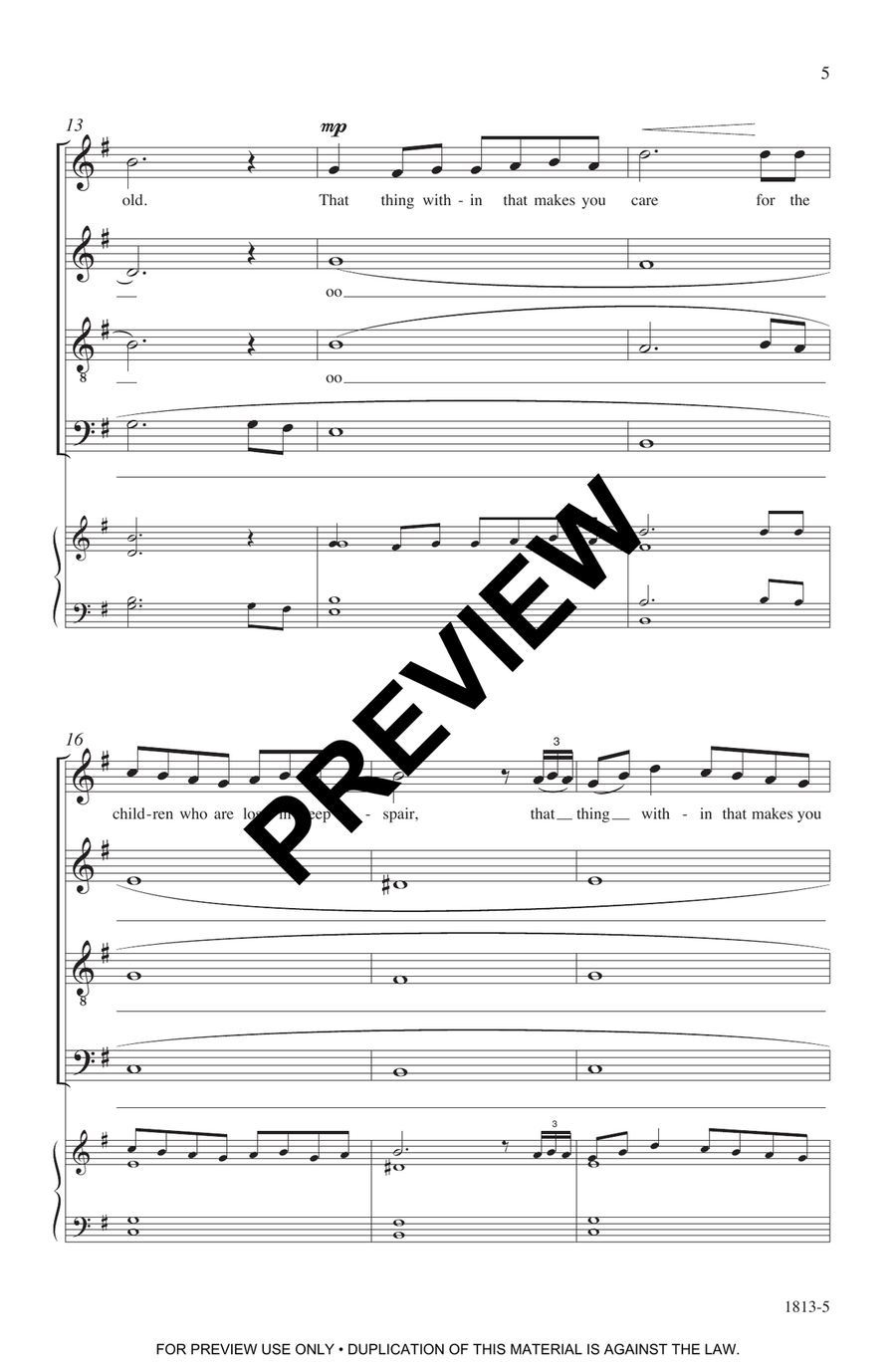 That Thing Within That Thing Within 4-Part scores gallery preview page 5