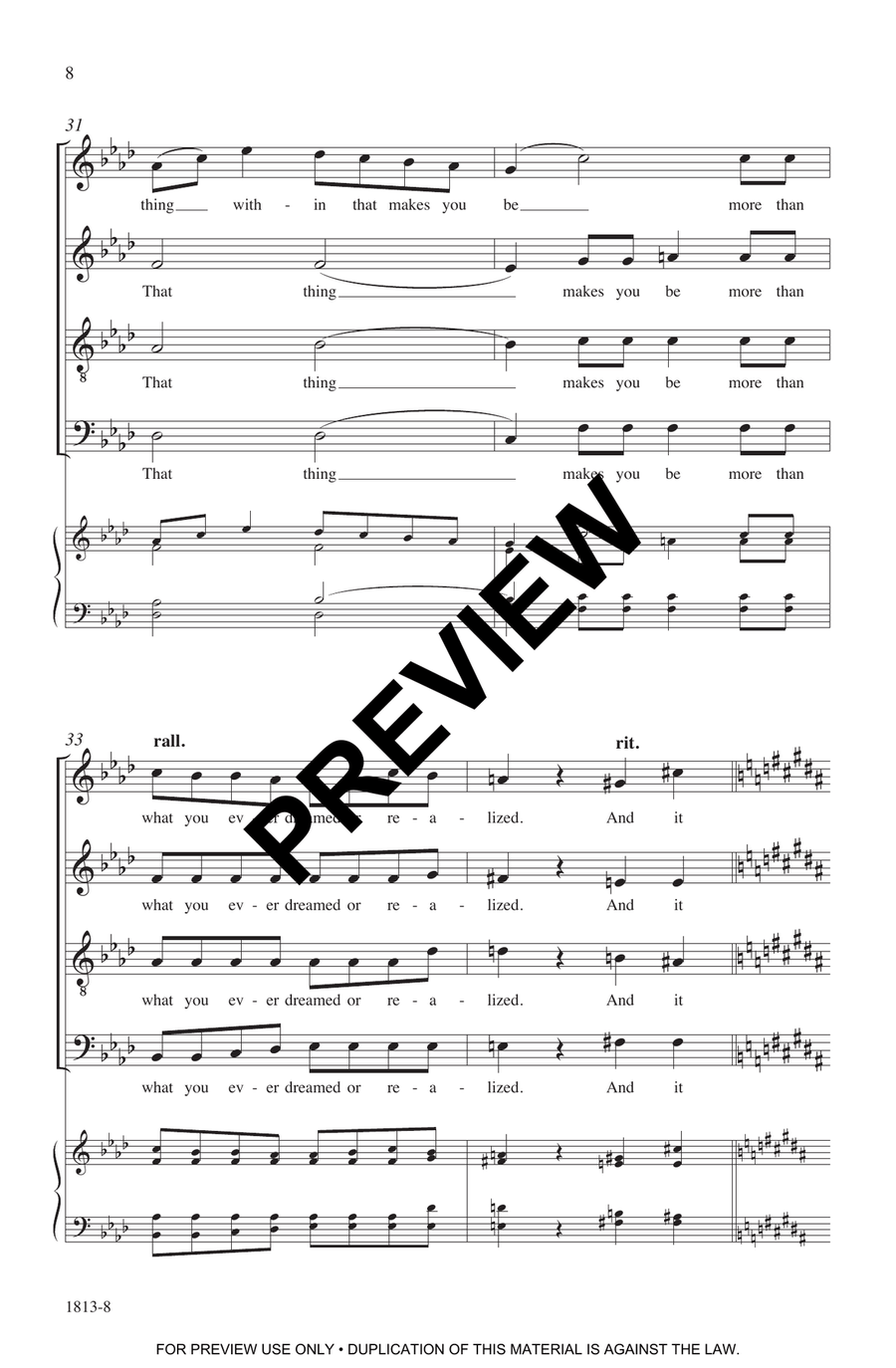 That Thing Within That Thing Within 4-Part scores gallery preview page 8
