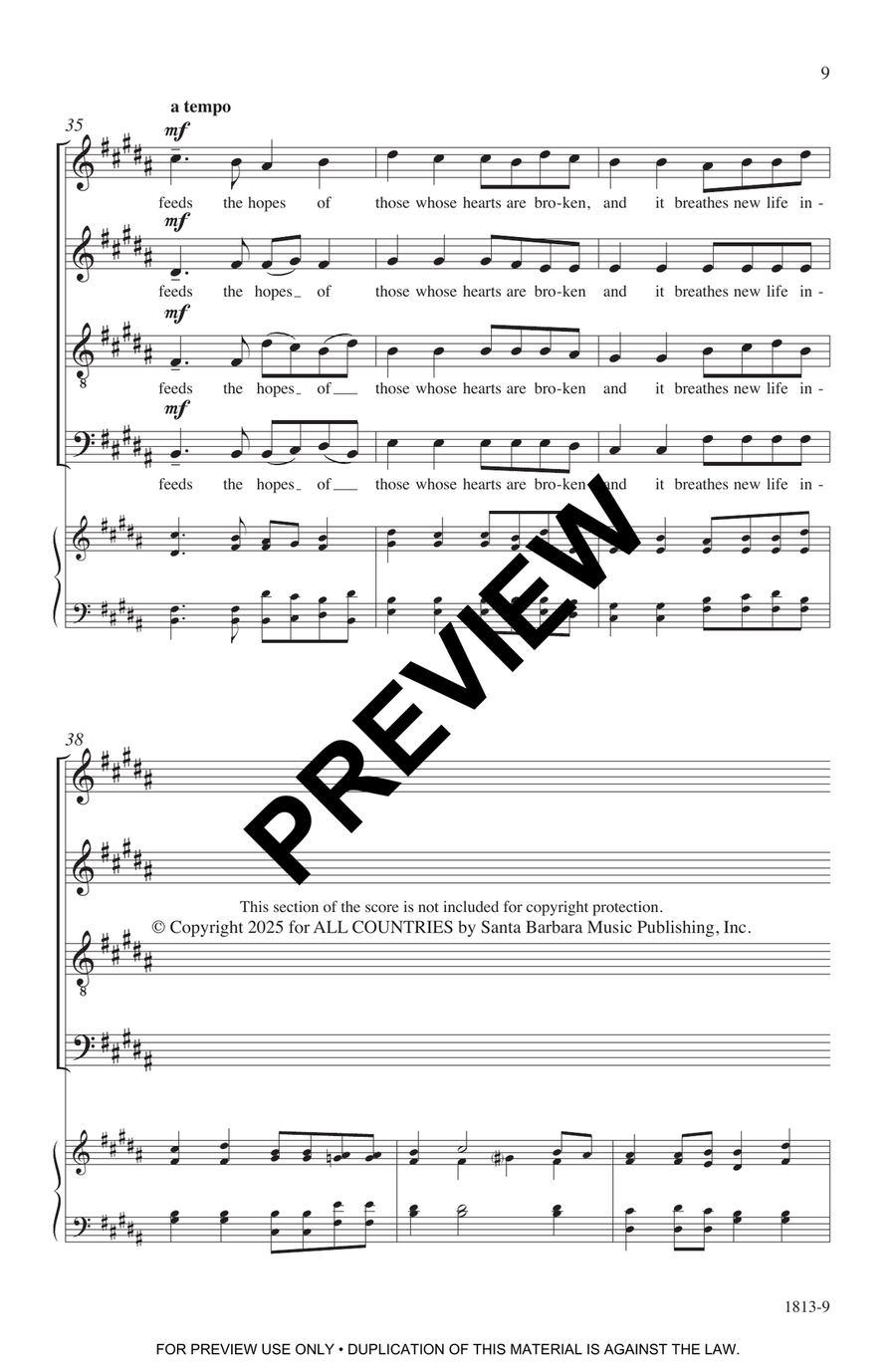 That Thing Within That Thing Within 4-Part scores gallery preview page 9