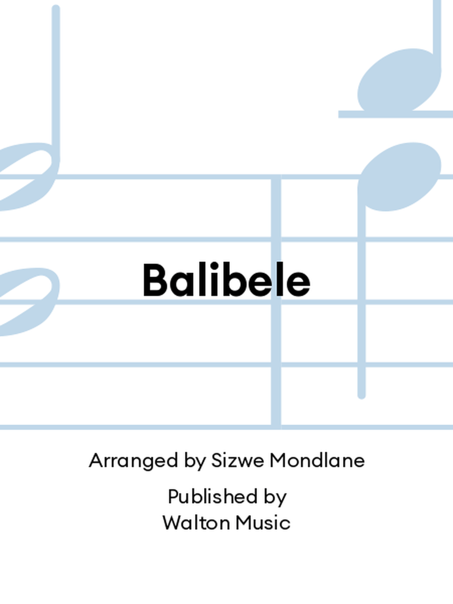 Balibele Balibele SSAATTBB scores gallery preview page 1