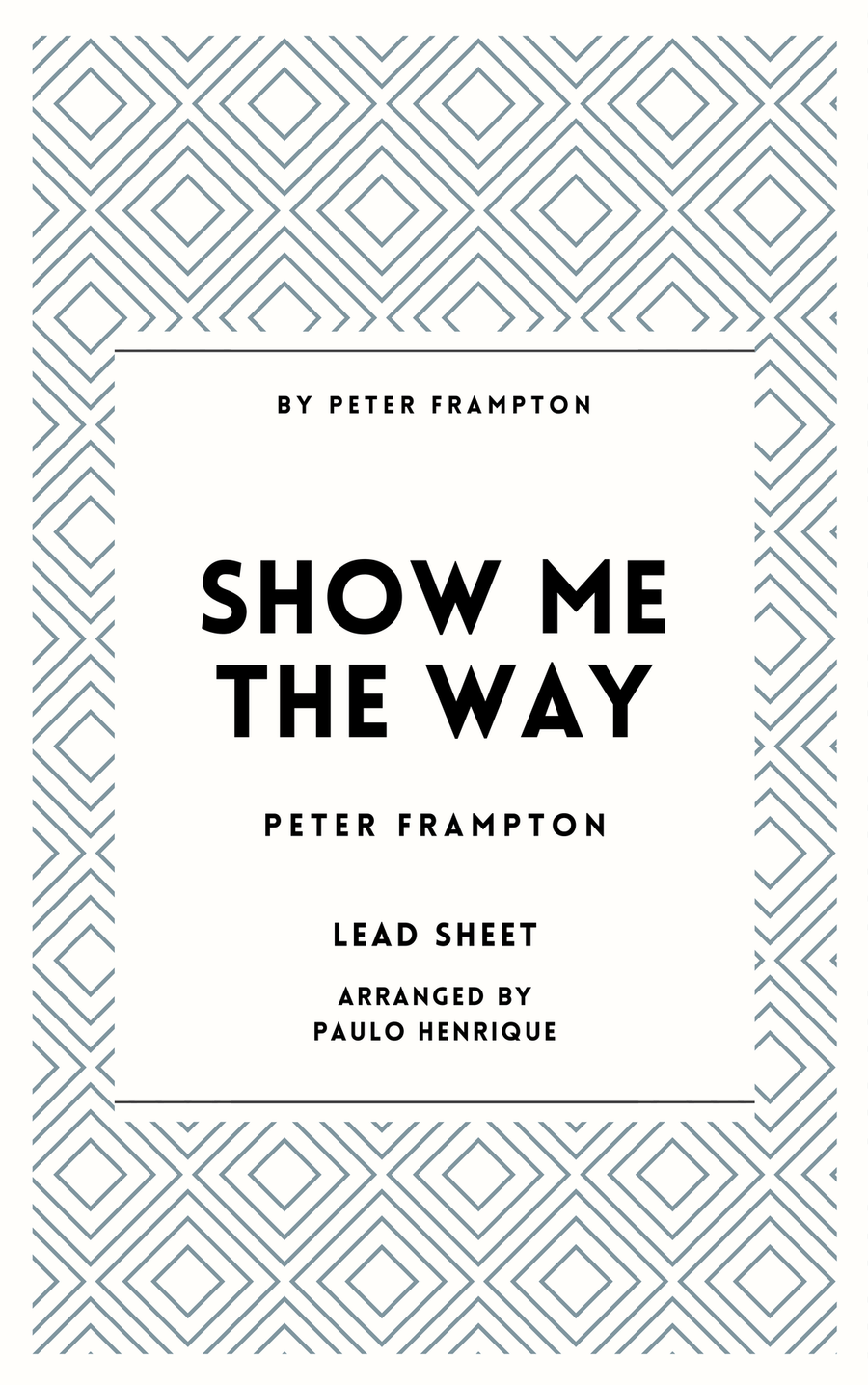 Show Me The Way Show Me The Way Chamber Music scores gallery preview page 1
