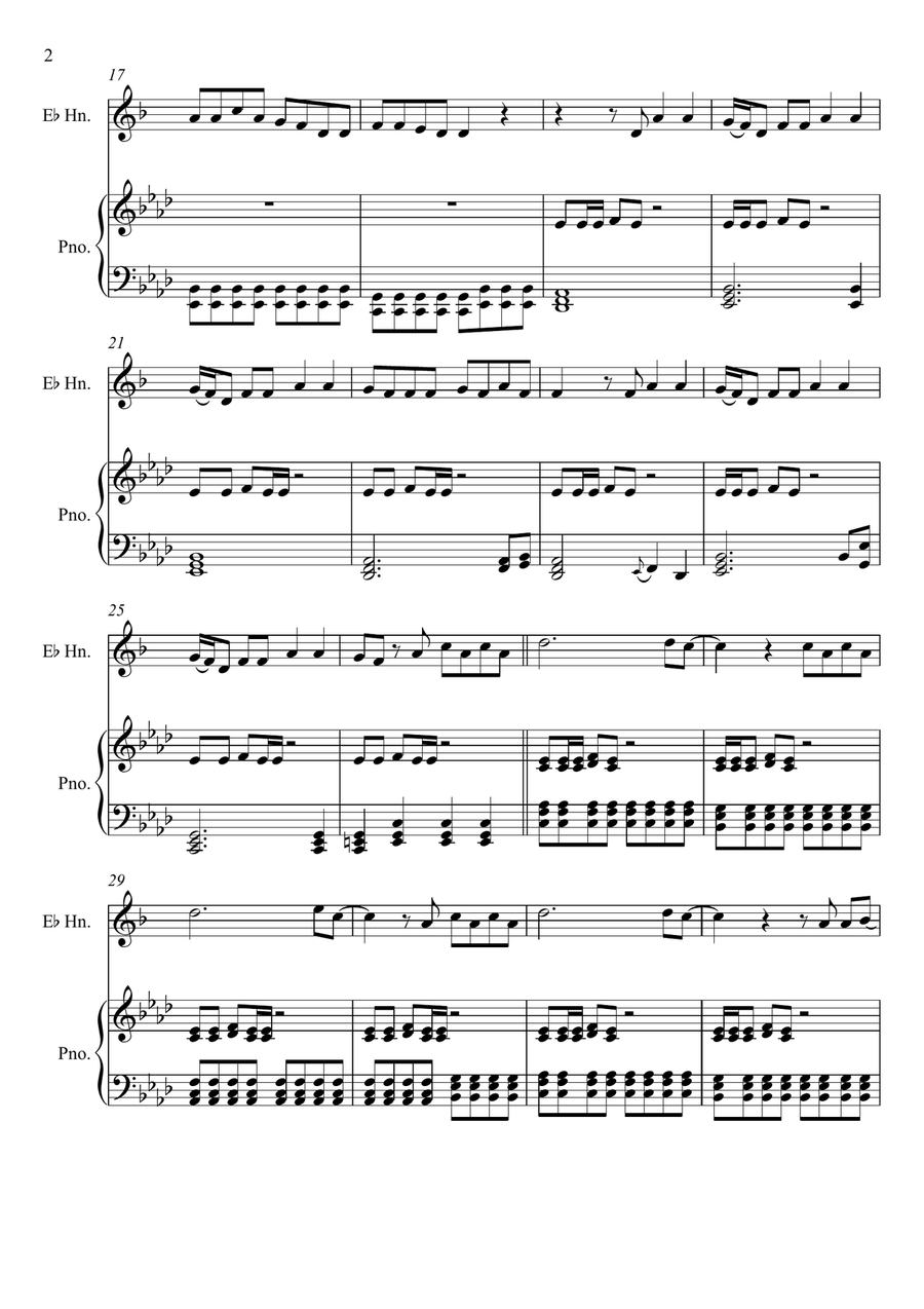 Rolling In The Deep Rolling In The Deep Horn scores gallery preview page 2