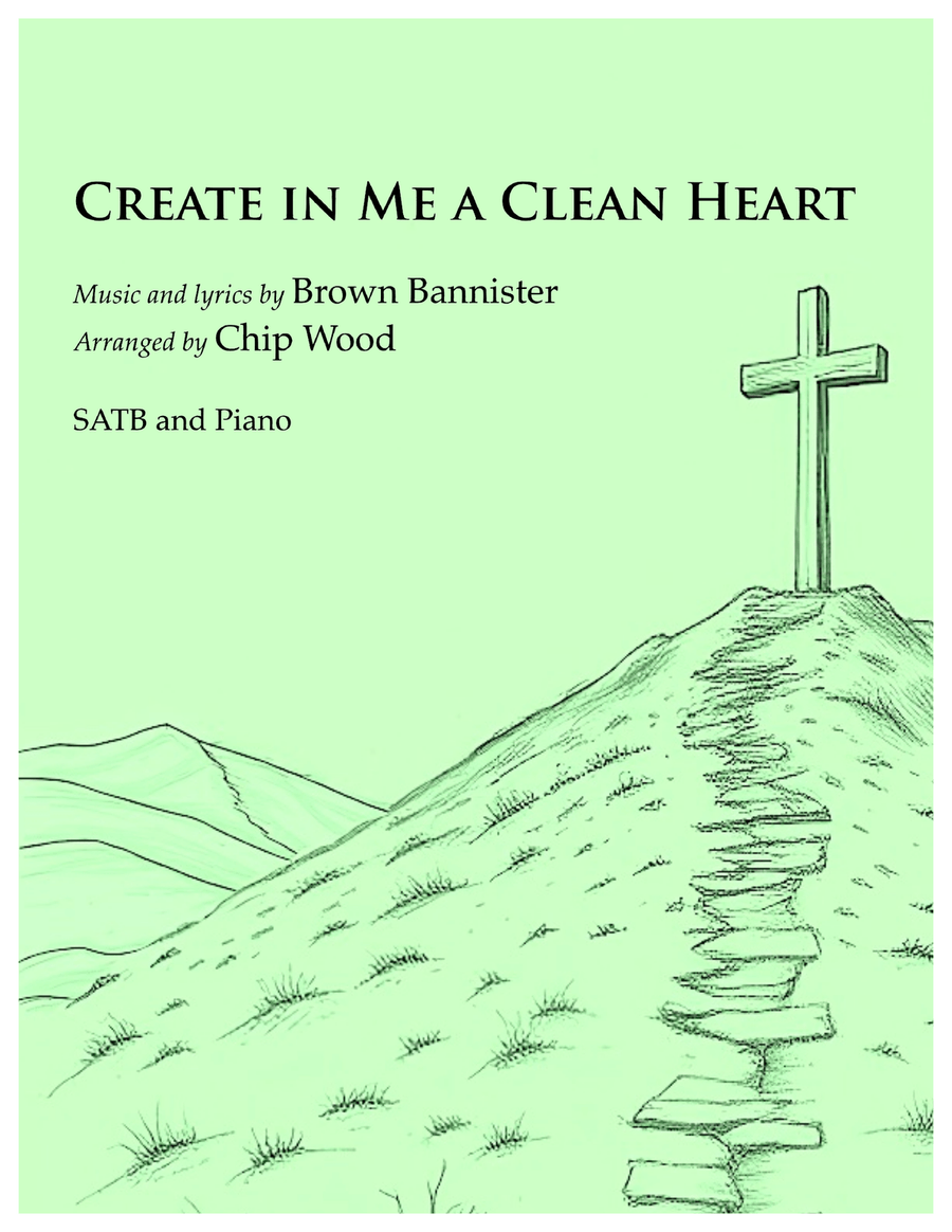 Create In Me A Clean Heart 4-Part scores gallery preview page 1