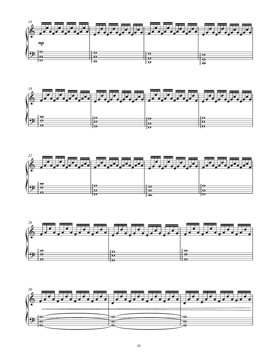 In Memory Of A Dream In Memory Of A Dream Piano Solo scores gallery preview page 2