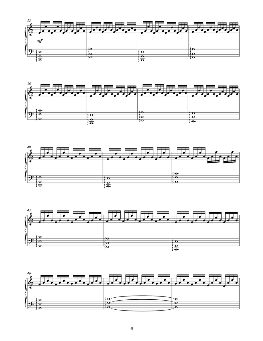 In Memory Of A Dream In Memory Of A Dream Piano Solo scores gallery preview page 3