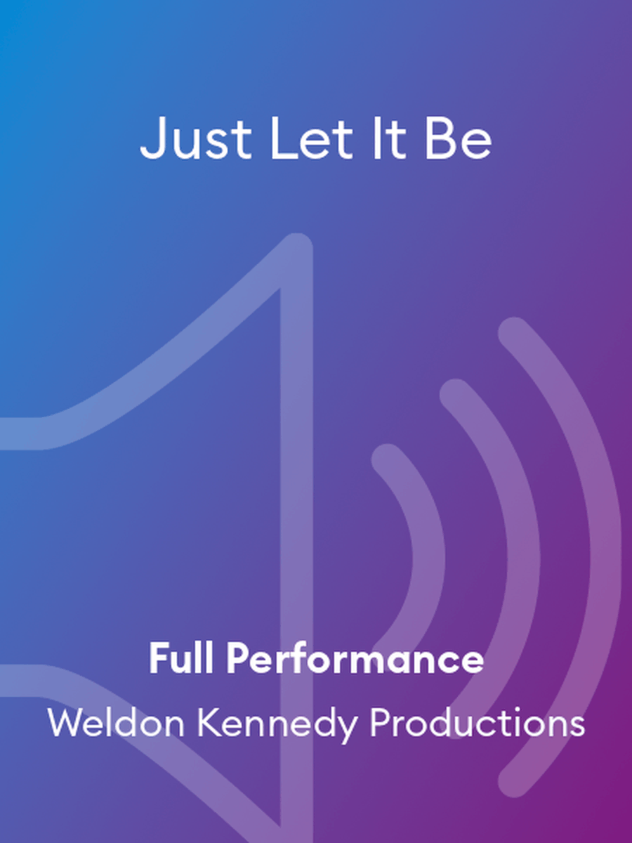 Just Let It Be Just Let It Be Medium Voice scores gallery preview page 1