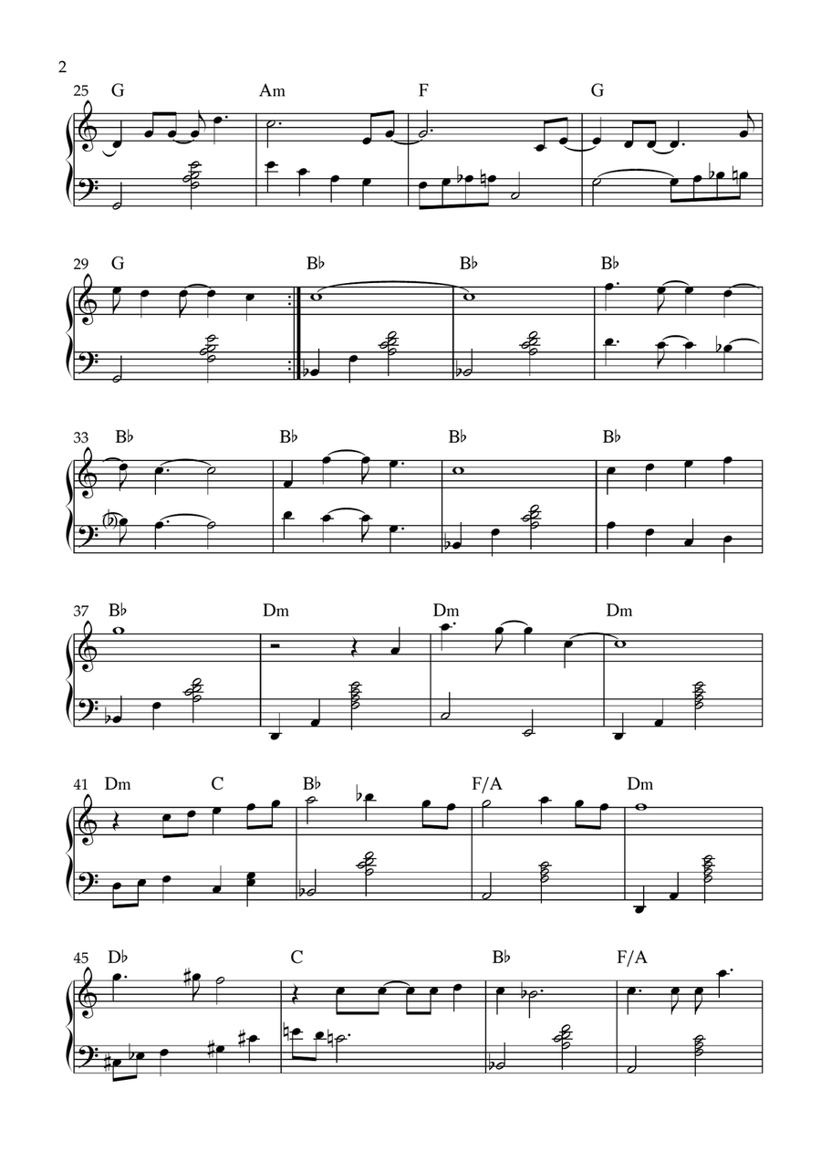 Defying Gravity Defying Gravity Easy Piano scores gallery preview page 2