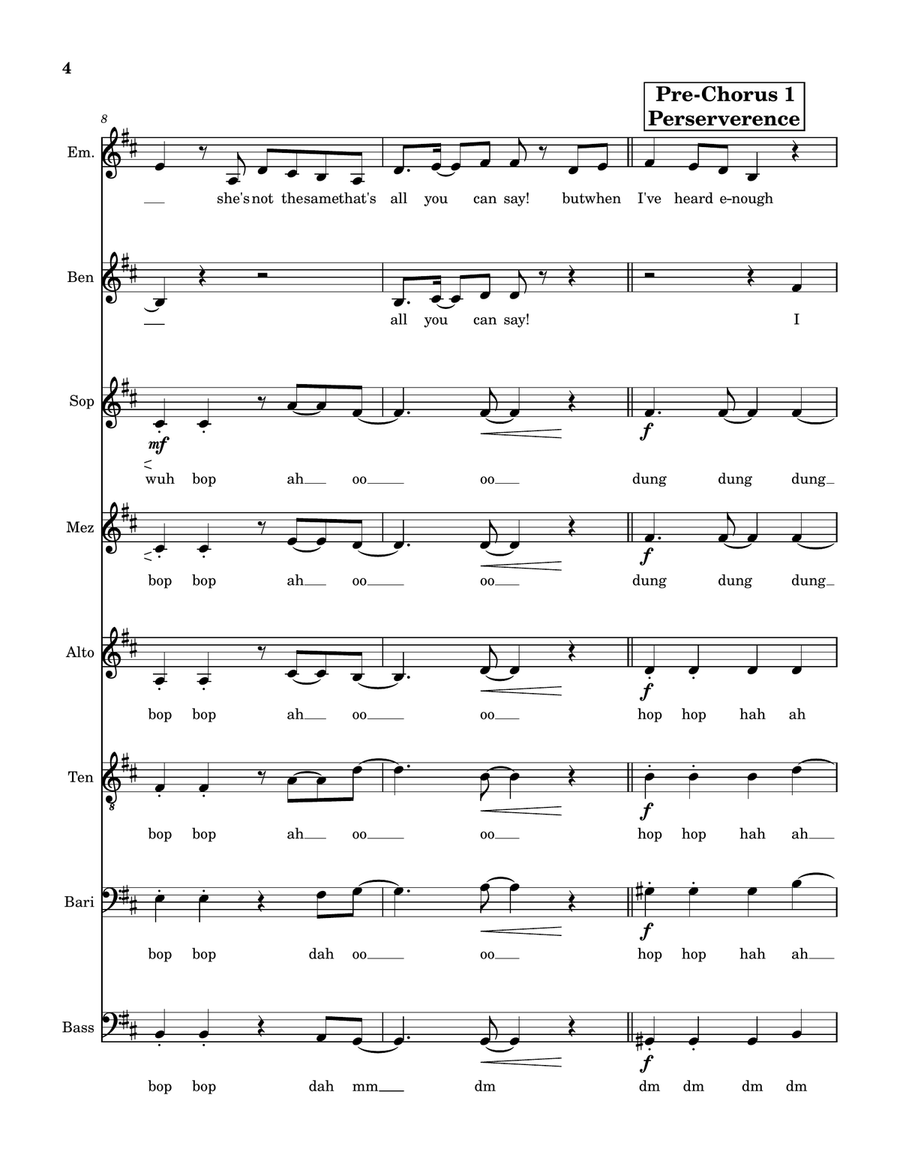 Emaline Emaline 4-Part scores gallery preview page 4