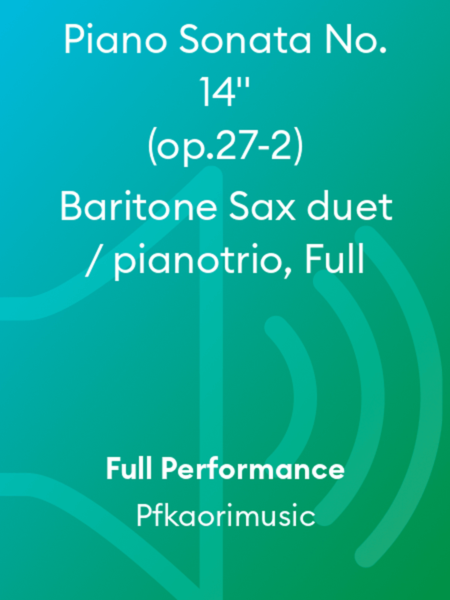 Piano Sonata No. 14