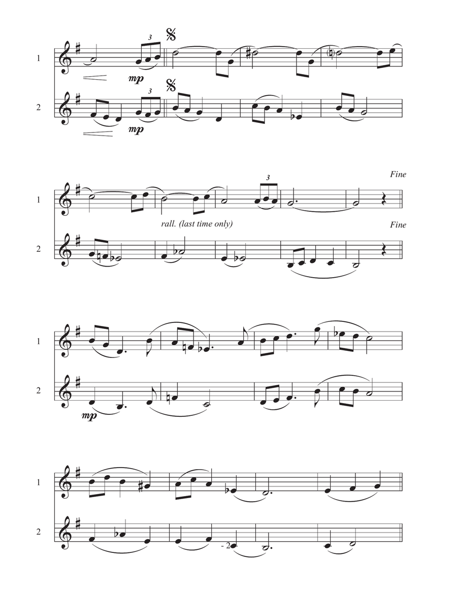 What'll I Do String Duet scores gallery preview page 2