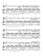 How Many Times Piano, Vocal scores gallery preview page 3