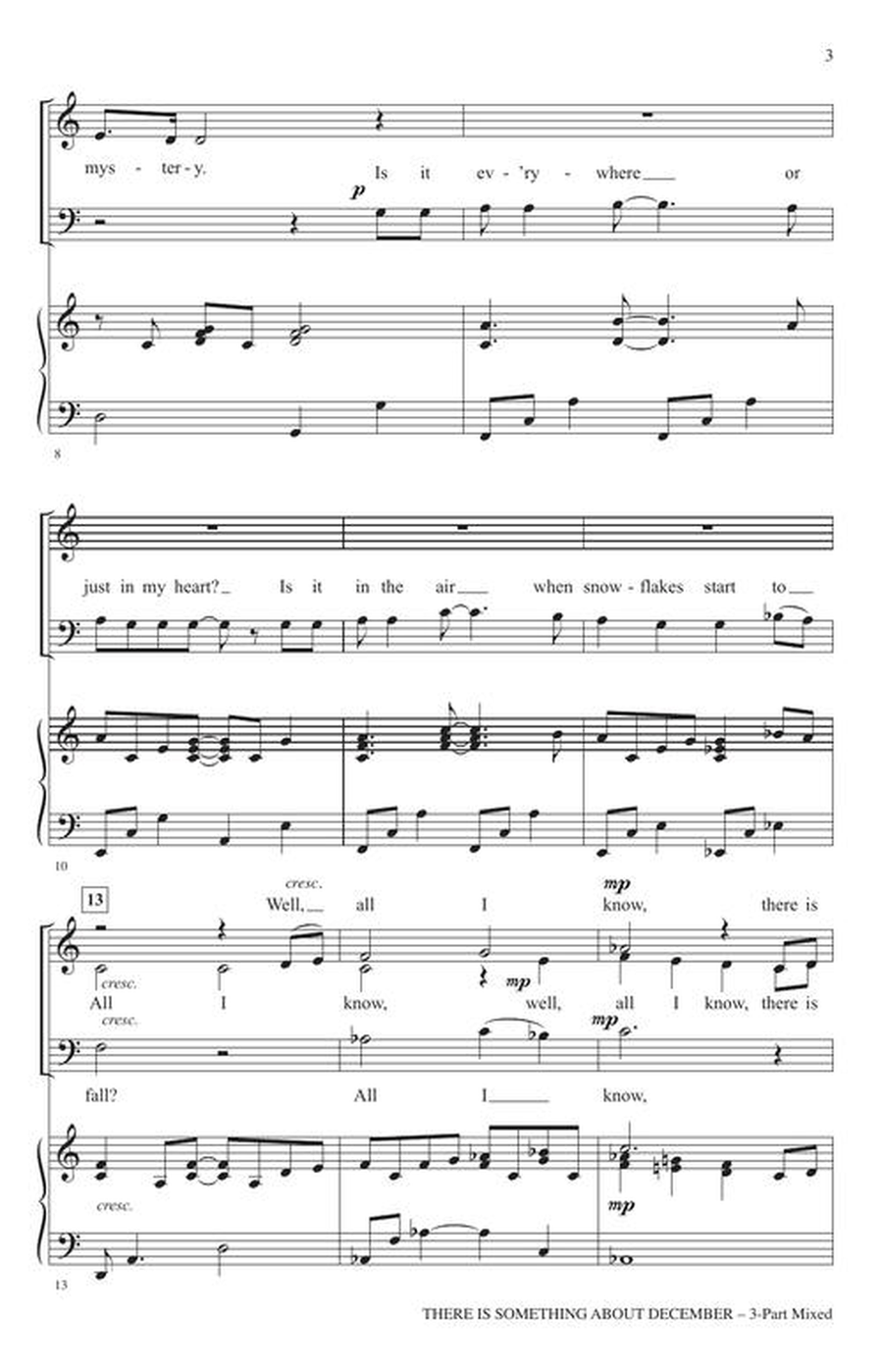 There Is Something About December 3-Part scores gallery preview page 4