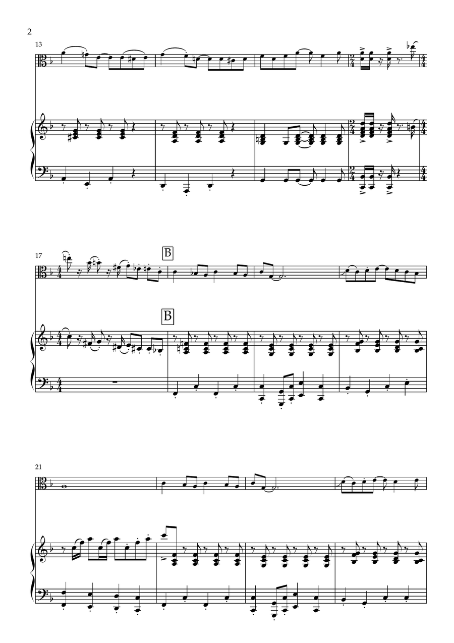 Wallace And Gromit Theme Chamber Music scores gallery preview page 4