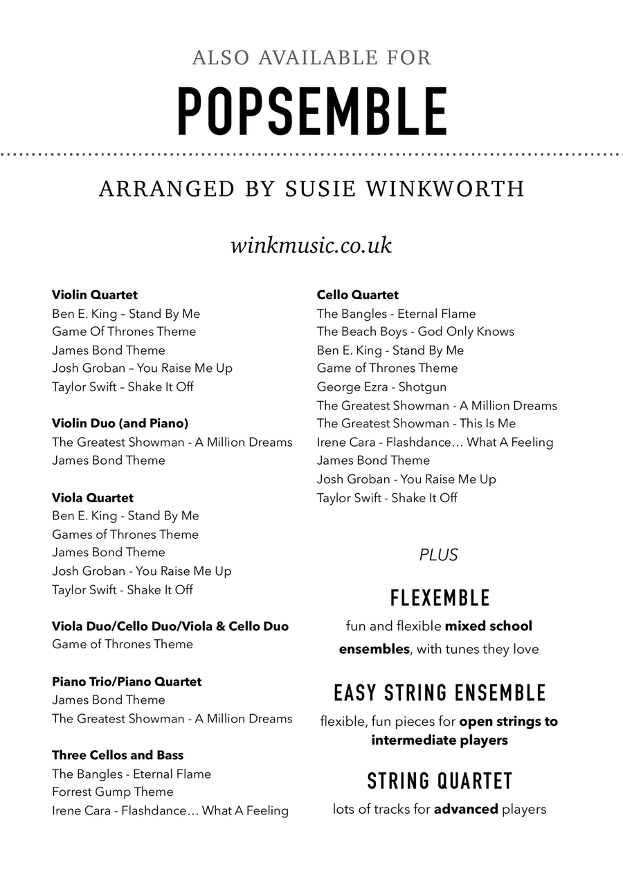 Wallace And Gromit Theme Piano Trio scores gallery preview page 2