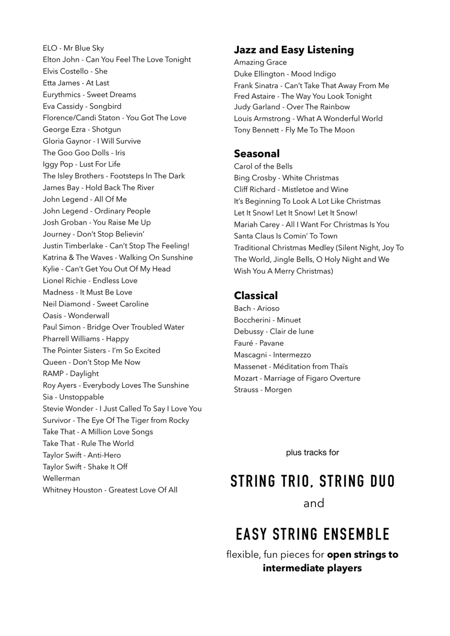 Wallace And Gromit Theme String Quartet scores gallery preview page 3