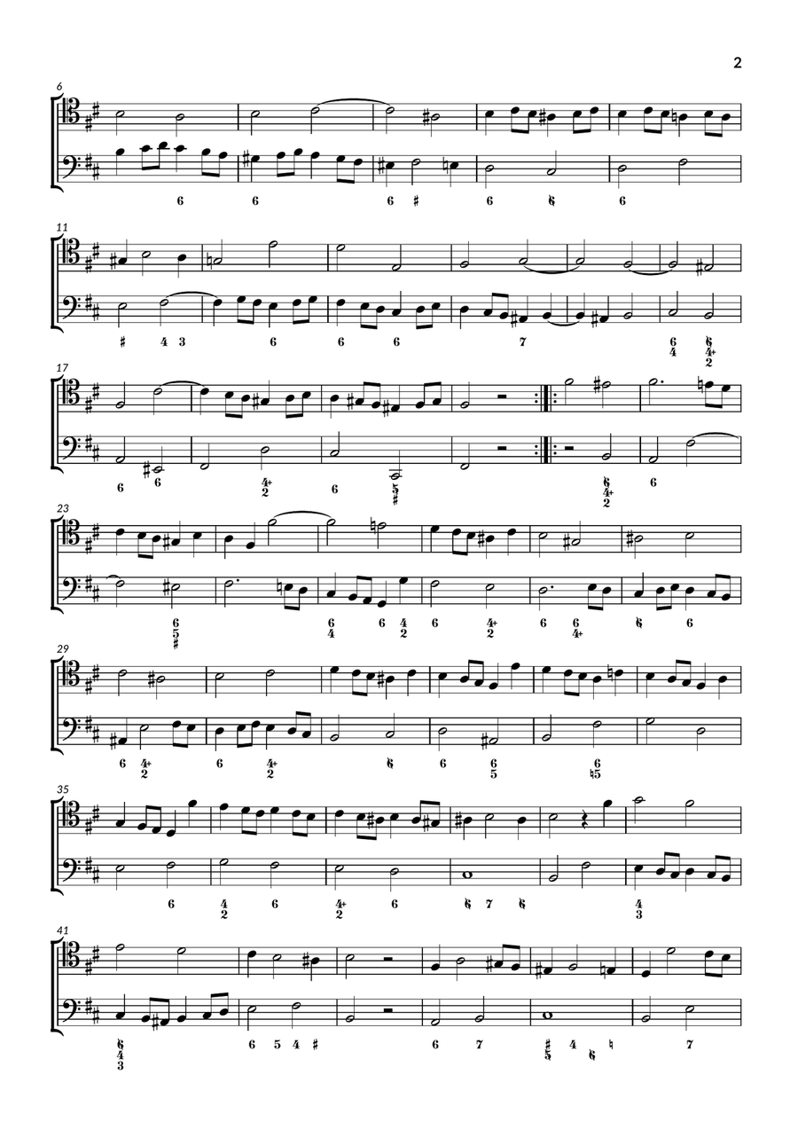 Cello Sonata in B Minor Cello Sonata in B Minor Piano scores gallery preview page 2