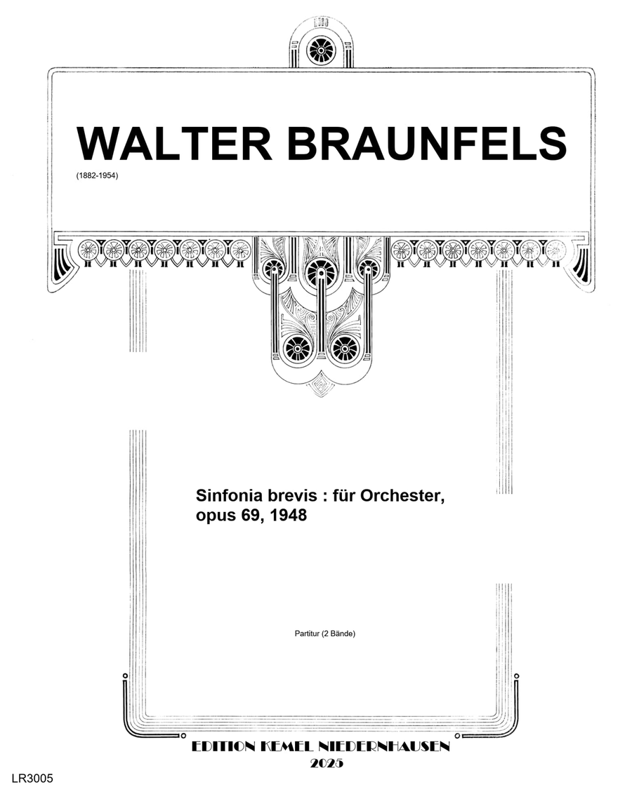 Sinfonia brevis Sinfonia brevis Score scores gallery preview page 1