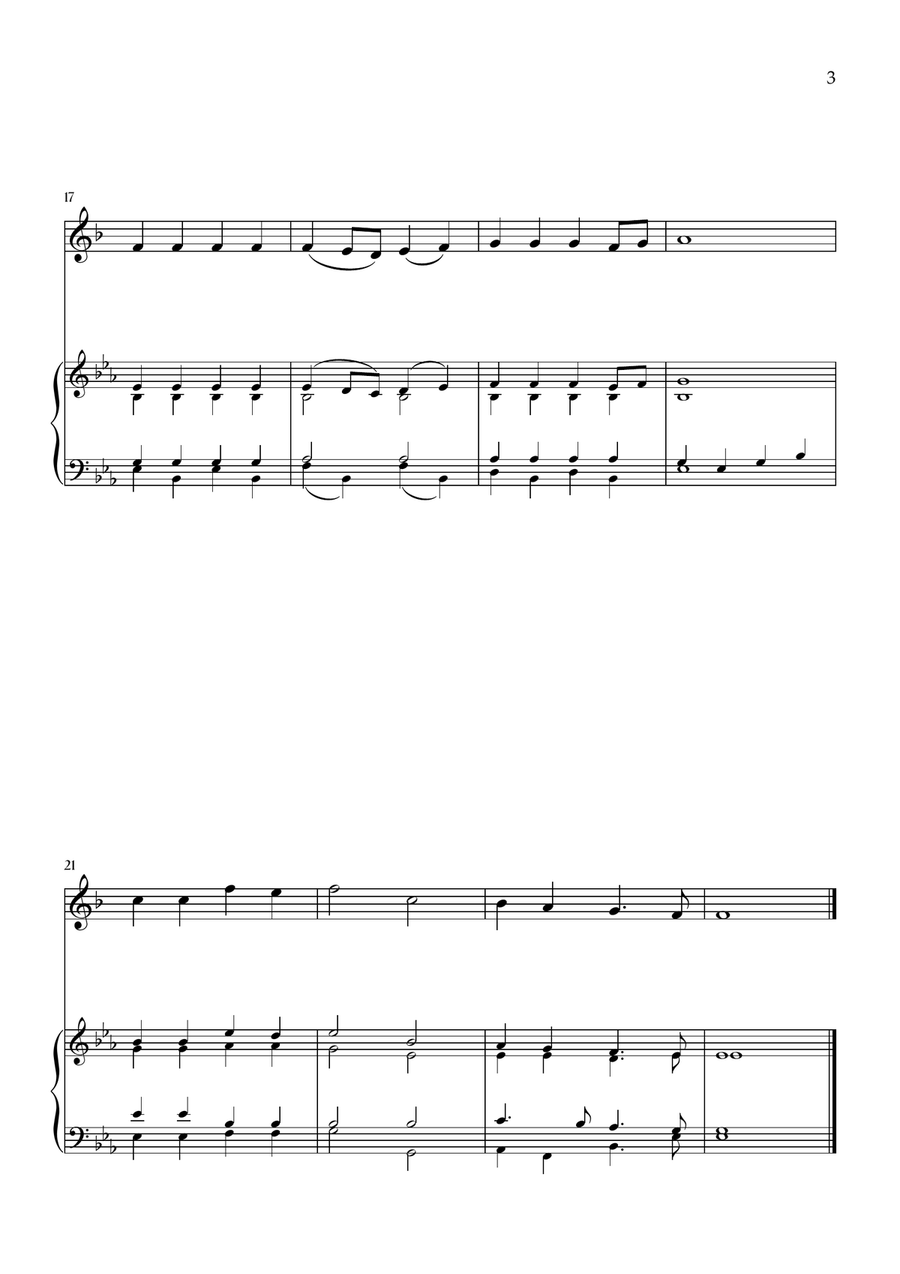 Onward, Christian Soldiers (Soprano Saxophone and Piano) Soprano Saxophone scores gallery preview page 3