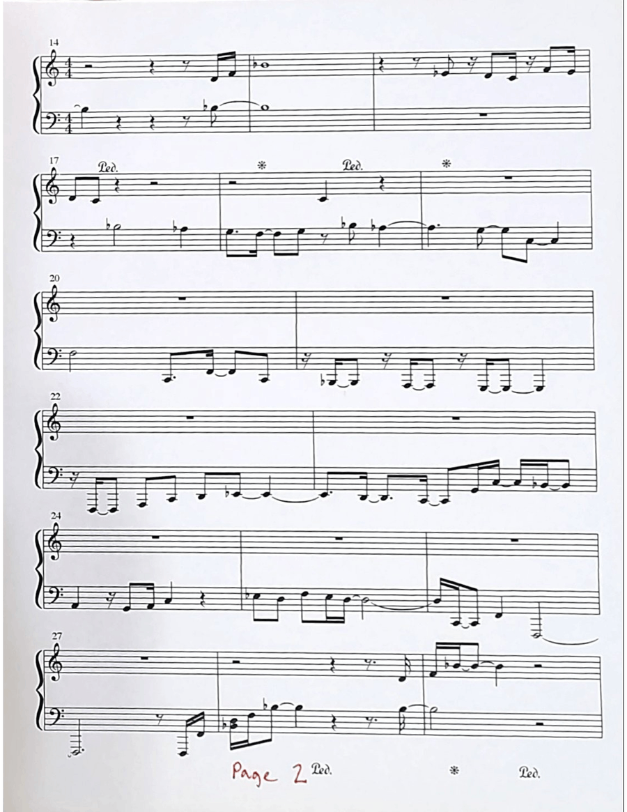 Information Is Power Information Is Power Piano Solo scores gallery preview page 3