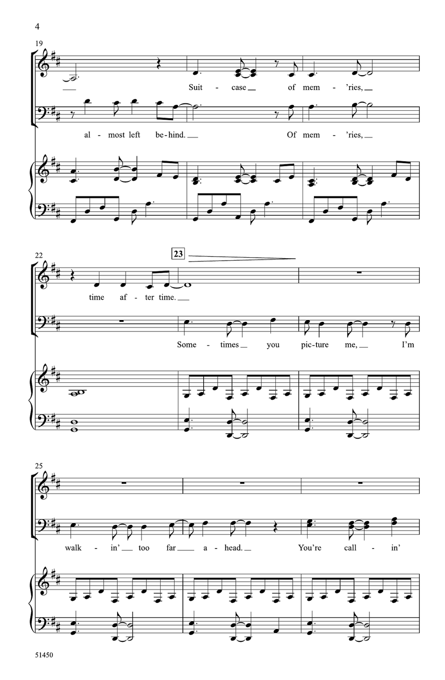 Time After Time Time After Time Choir scores gallery preview page 3