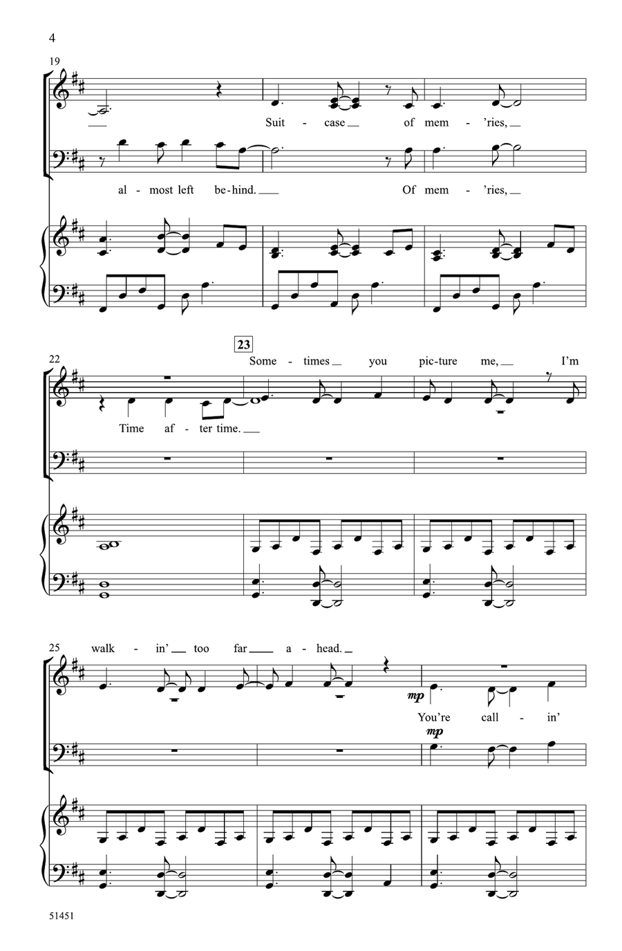 Time After Time Time After Time Choir scores gallery preview page 3