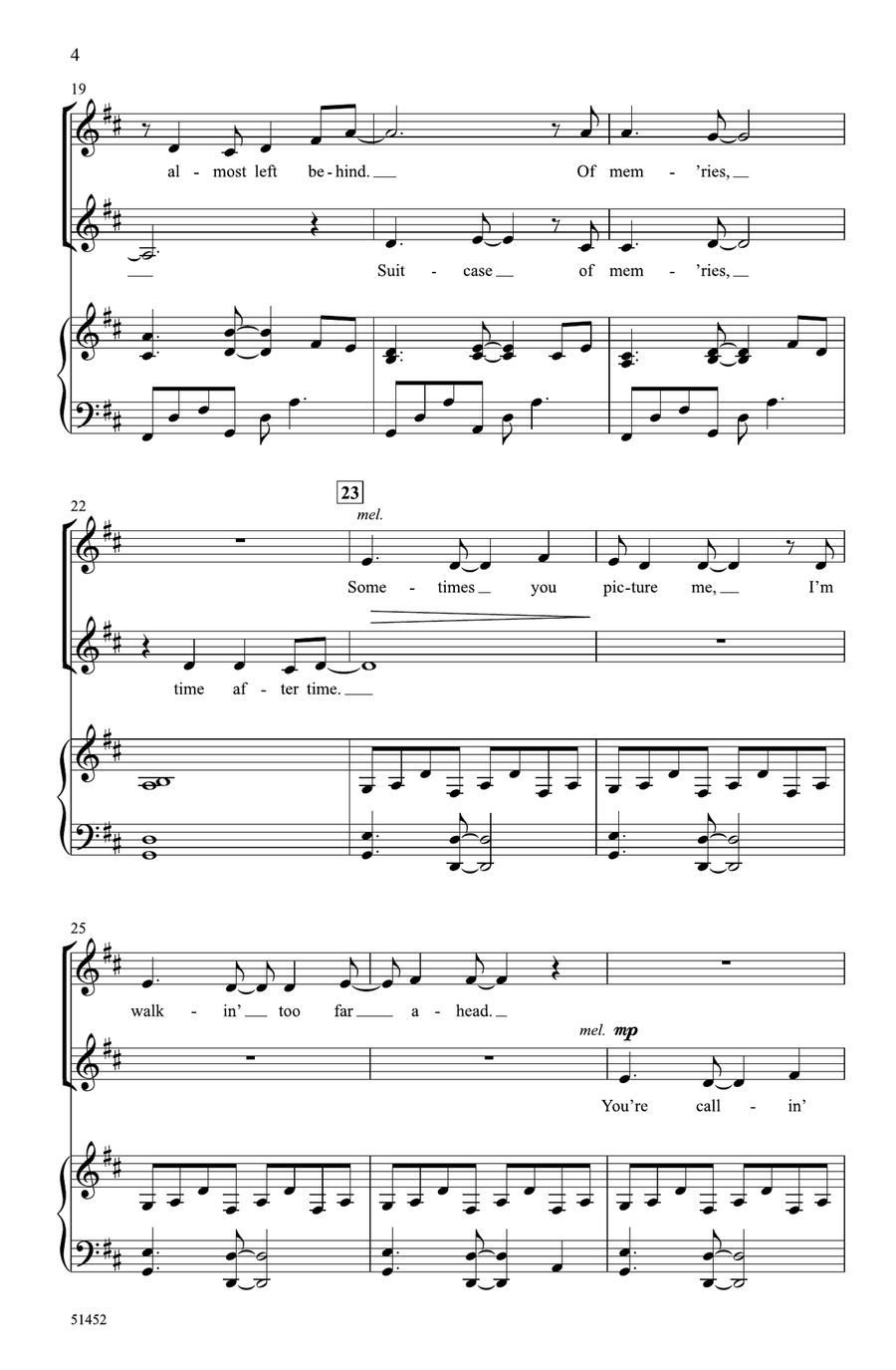 Time After Time Time After Time Choir scores gallery preview page 3