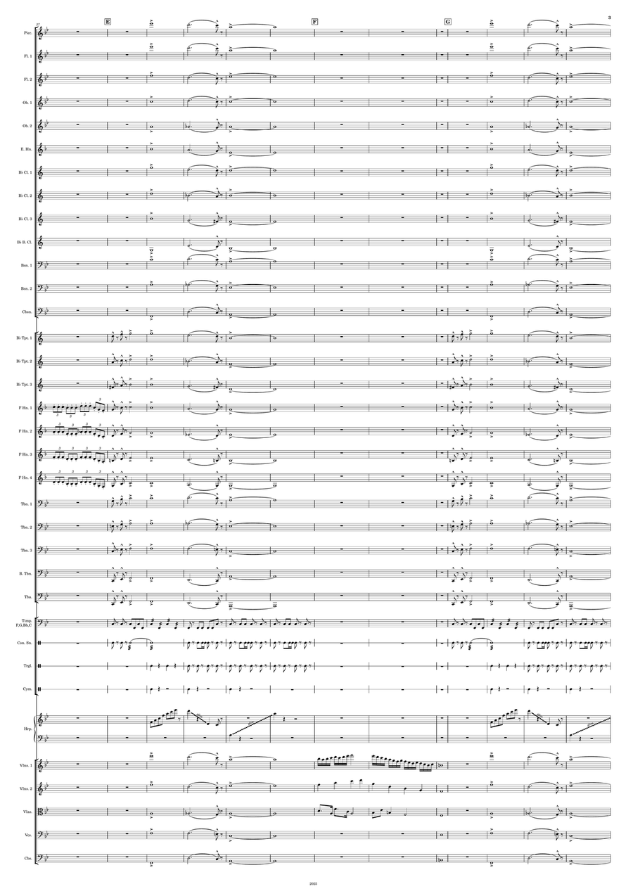 Majestic Overture Majestic Overture Full Orchestra scores gallery preview page 3