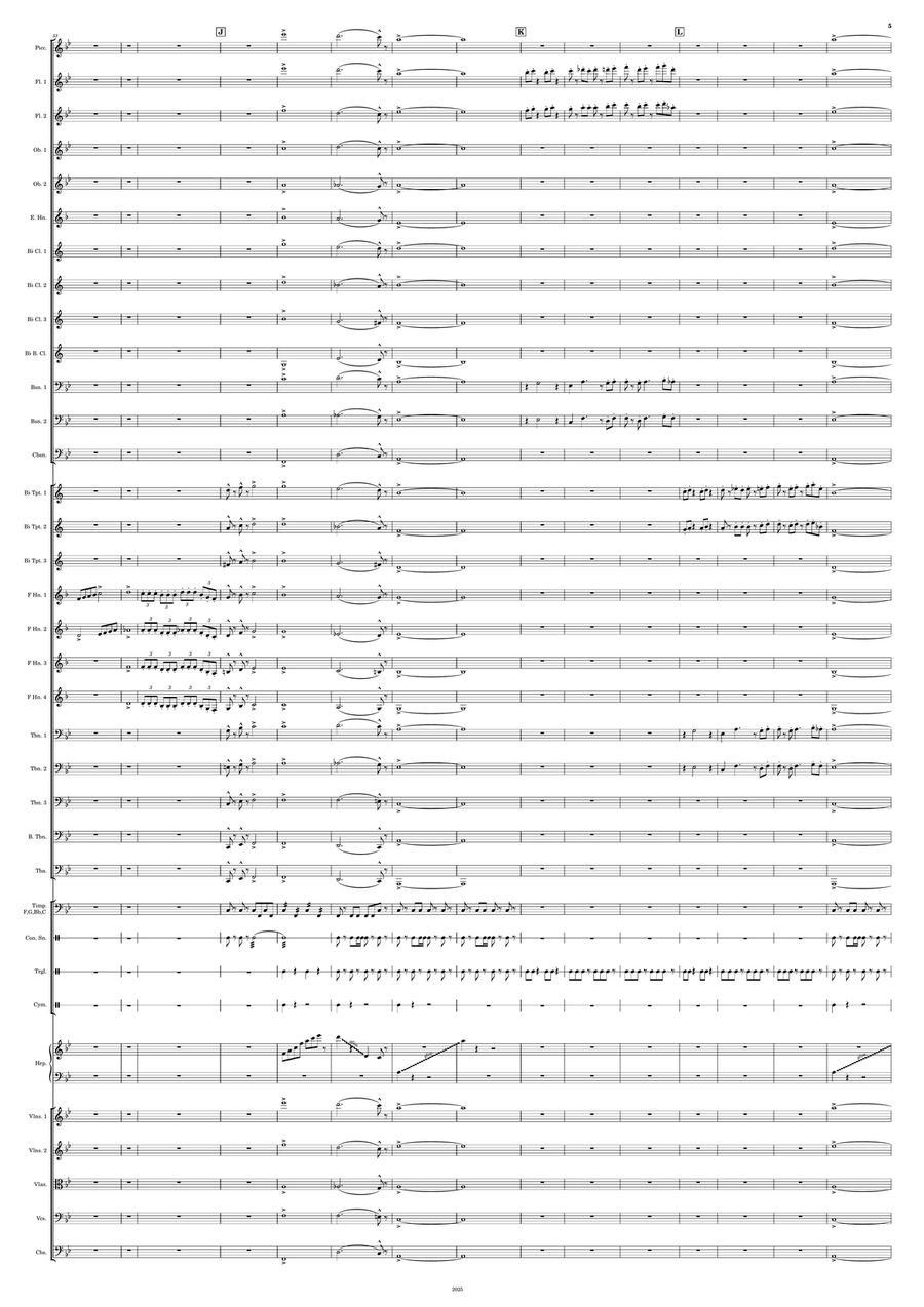 Majestic Overture Majestic Overture Full Orchestra scores gallery preview page 5