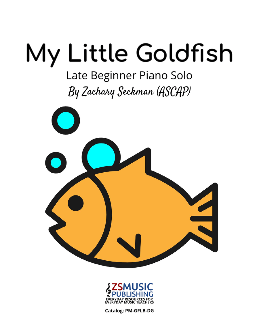 My Little Goldfish - A Late Beginner Piano Solos Piano Method scores gallery preview page 1