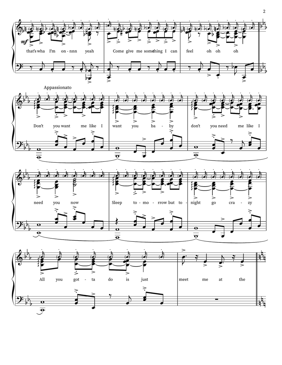 Apt. Piano Solo scores gallery preview page 2