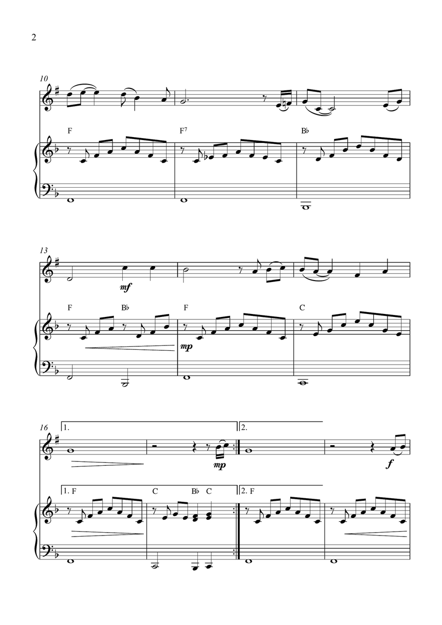 Before The Next Teardrop Falls Soprano Saxophone scores gallery preview page 2