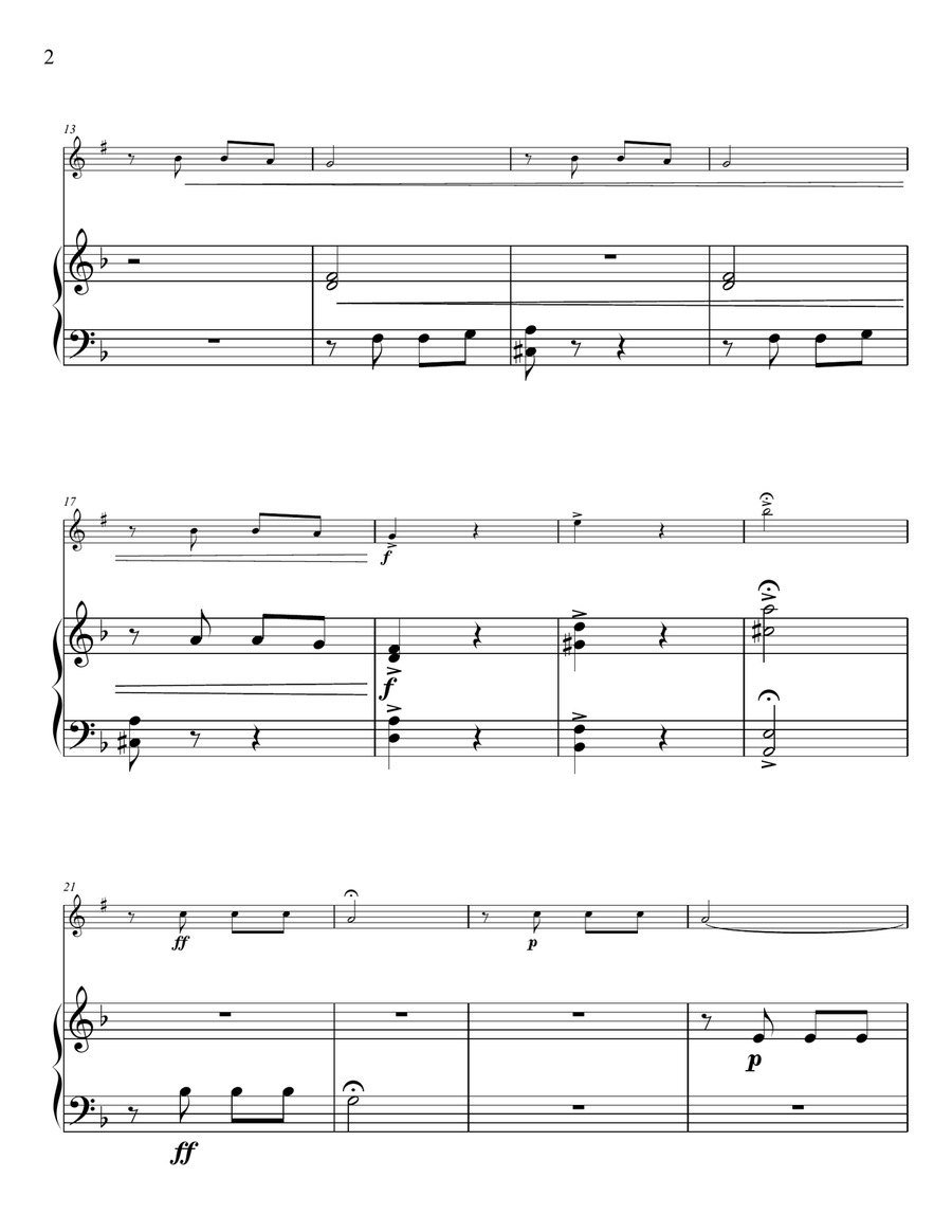 Beethoven 5th Symphony Beethoven 5th Symphony B-Flat Clarinet scores gallery preview page 2