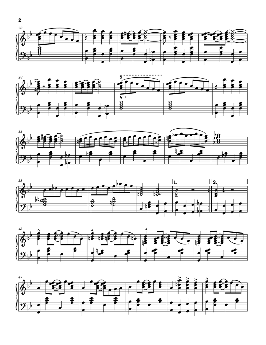 Atom Rag Atom Rag Piano Solo scores gallery preview page 2