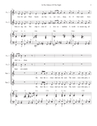 In The Silence Of The Night (Easter Vigil version) (2-part choir) 2-Part scores gallery preview page 3