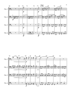 Scherzo - for trombone quartet Brass Quartet scores gallery preview page 6