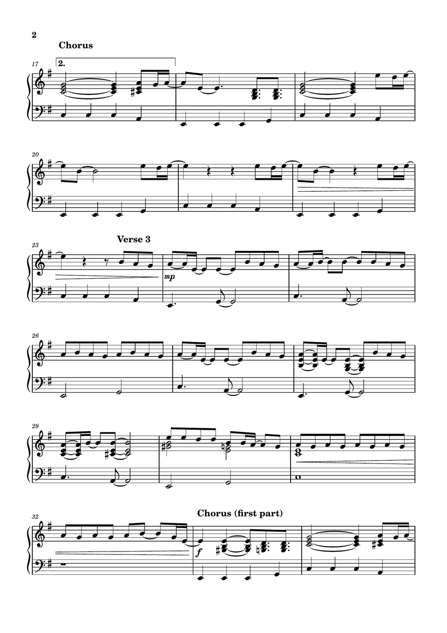 Nice To Meet Ya Nice To Meet Ya Piano Solo scores gallery preview page 2