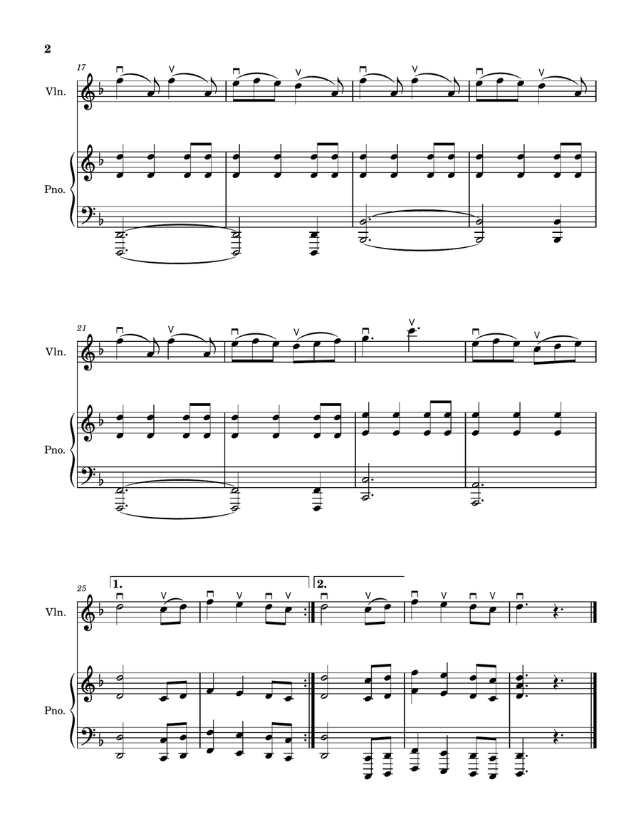 Up Is Down Up Is Down Violin Solo scores gallery preview page 2