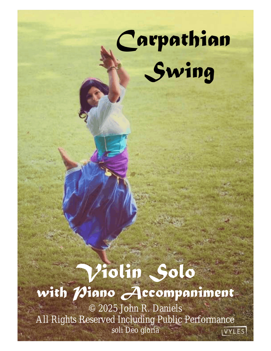 Carpathian Swing - Violin Solo Violin Solo scores gallery preview page 1
